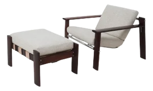 MP 129 Chair & Ottoman by Percival Lafer, 1960s