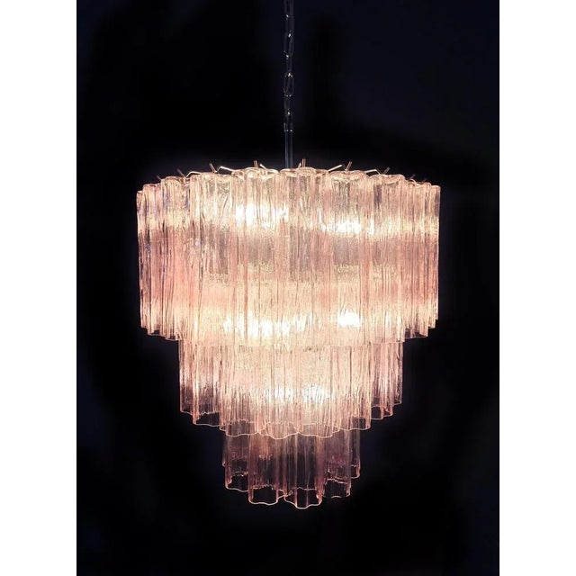 Murano Tronchi Chandeliers in the Style of Toni Zuccheri for Venini, Set of 2 For Sale - Image 10 of 16