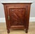 Antique French Walnut Bedside Table with Marble Top For Sale - Image 3 of 12