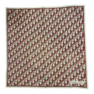 Christian Dior Cotton Monogram Scarf