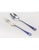 Blue Talisman Blue Lacquer Cutlery Set from Christofle, Set of 24 For Sale - Image 8 of 9
