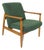 Green B GFM-64 Armchair attributed to Edmund Homa, 1970s For Sale