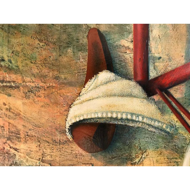 Bernard Sanier, Petit Georges, 1998, Mixed Media on Canvas For Sale - Image 4 of 7