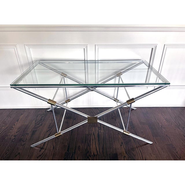 Rare Console Sofa Table by John Vesey For Sale In Atlanta - Image 6 of 12