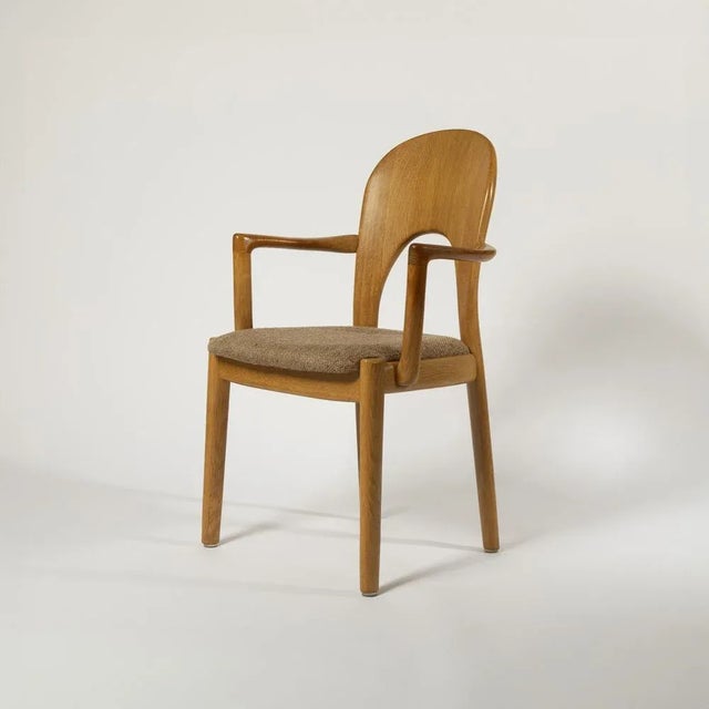Armchair Model Morten in Oak by Niels Koefoed for Koefoed Hornslet, 1960s. Great Original Condition. This piece has an...