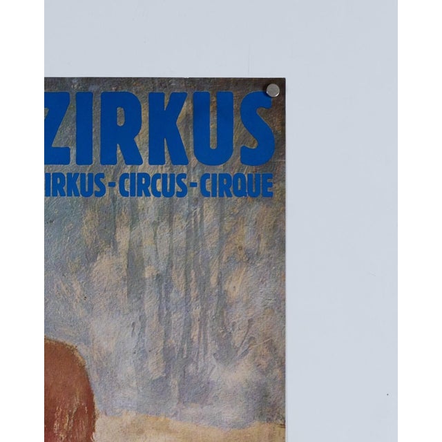 Picasso the Circus Exhibition Poster by Pablo Picasso, 1978 For Sale - Image 6 of 9