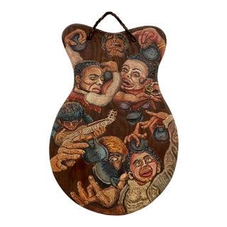 Richard Whalen "Carmen Amaya" Original Oil Painting C.1990 For Sale