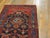1930s Blue Navy Medallion Antique Malayer Persian Rug 3'7" X 17'10" Handknotted Wool Carpet For Sale - Image 4 of 5