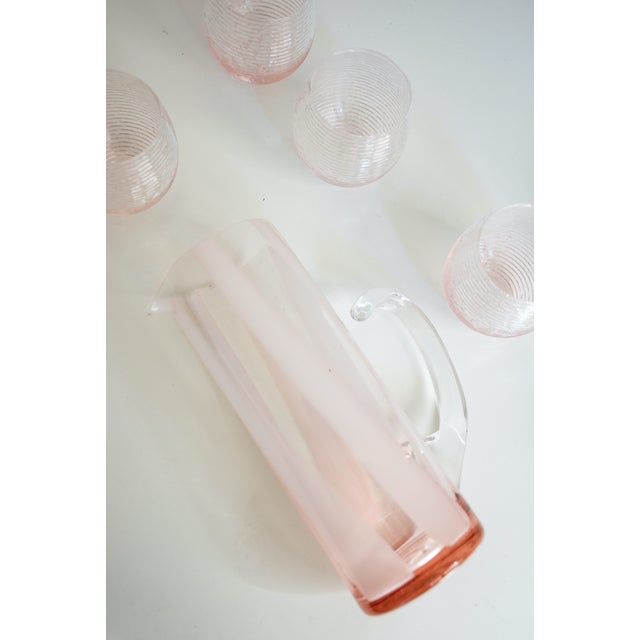 Pink Barbie Glasses from Ribes Studio, Set of 7 For Sale - Image 8 of 15