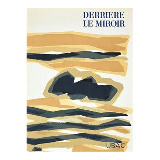 Raoul Ubac, Cover for Behind the Mirror, Original Lithograph, 1964 For Sale