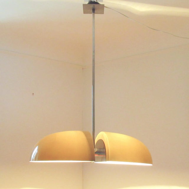 Vintage Suspension from Guzzini, 1960s, in Good conditions. Designed 1960 to 1969 This piece is attributed to the...