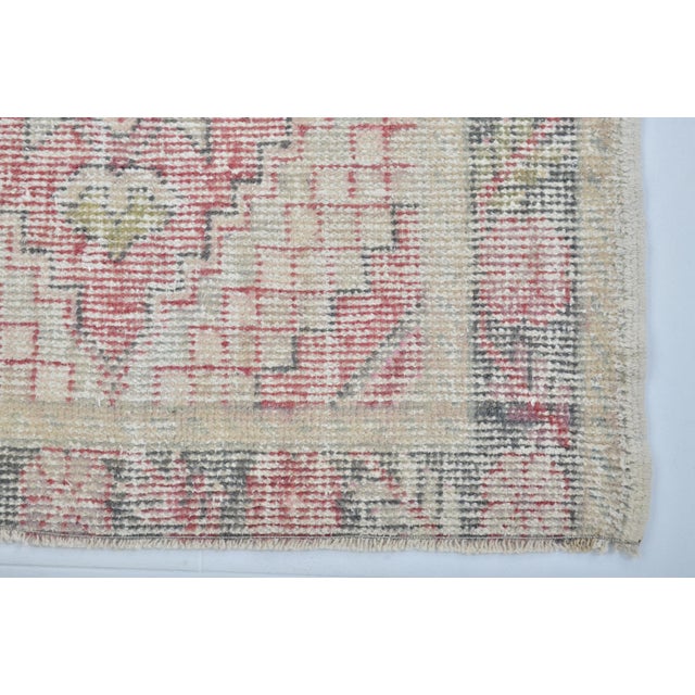 Textile Turkish Vintage Hallway Runner For Sale - Image 7 of 8