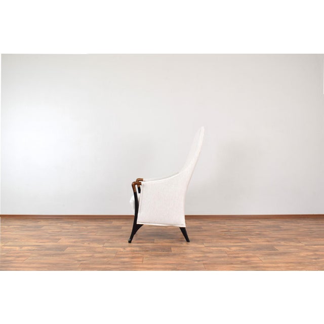 Italian Lounge Chair by Umberto Asnago for Giorgetti, 1970s For Sale - Image 4 of 14
