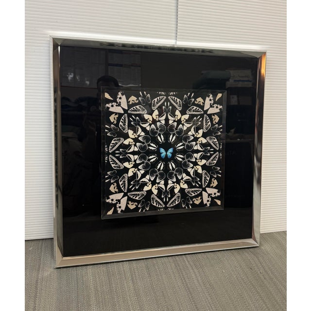 Contemporary Laitan Home Decorations Butterfly Print Art Work, Framed For Sale - Image 3 of 12