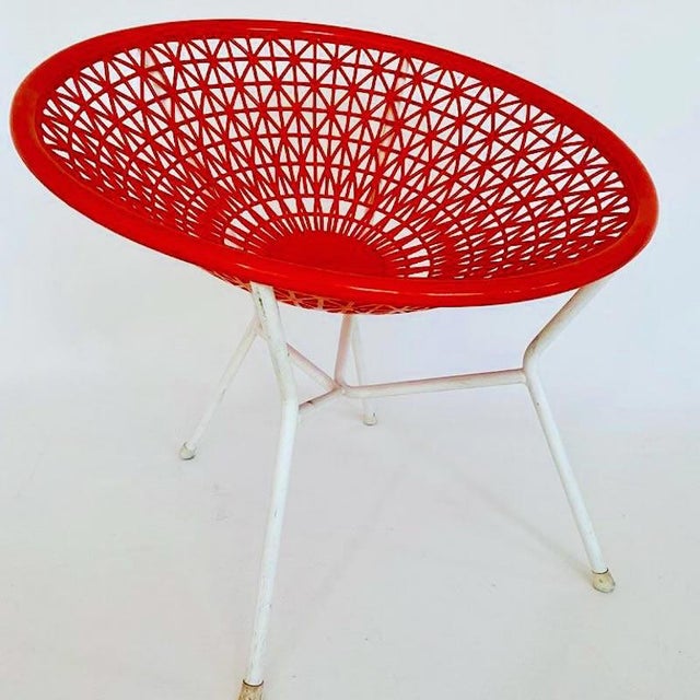 Outdoor Balloon Lounge Chairs, Italy, 1970s, Set of 4 For Sale - Image 4 of 7