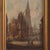 1930s 1930s Flemish Church Oil Painting on Canvas in Giltwood Frame For Sale - Image 5 of 5