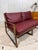 Vintage Two-Seater Sofa in Red Leather by Andy Thornton, 1995 For Sale - Image 4 of 13