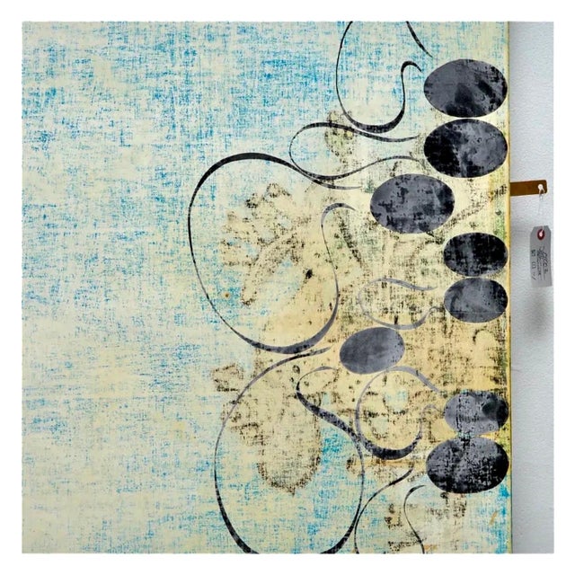 Dennis Hollingsworth Dennis Hollingsworth, Large Pop Art Painting Dennis Hollingsworth LA Artist Post Modernist Abstract, 1994 For Sale - Image 4 of 8