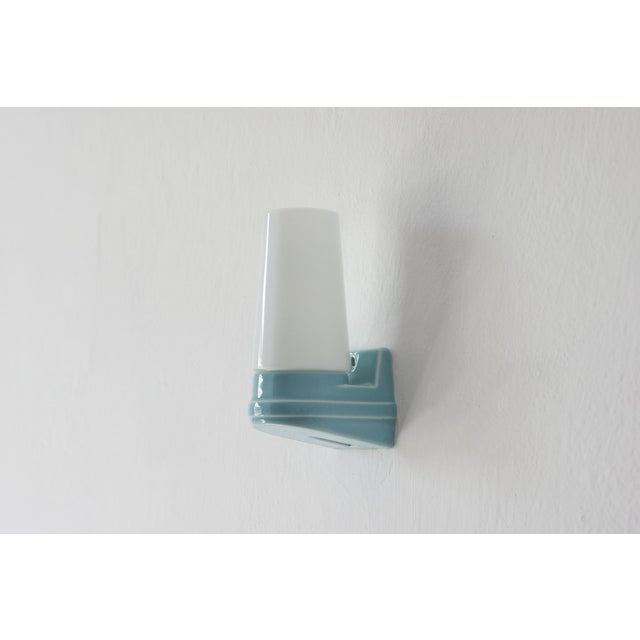 1960s Ceramic Wall Sconces by Sigvard Bernadotte for Ifö, Sweden, 1960s For Sale - Image 5 of 7