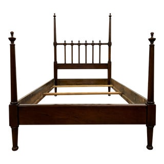 Vintage Twin Size Baroque Style Bed For Sale