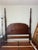 Vintage ethan allen carved wood bedframe in excellent condition.