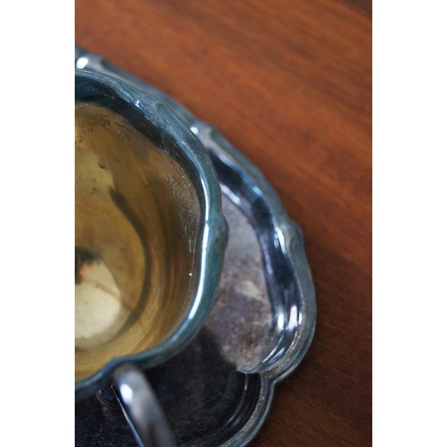 Milk and Sugar Set on Tray from WMF, Set of 3 For Sale - Image 5 of 6