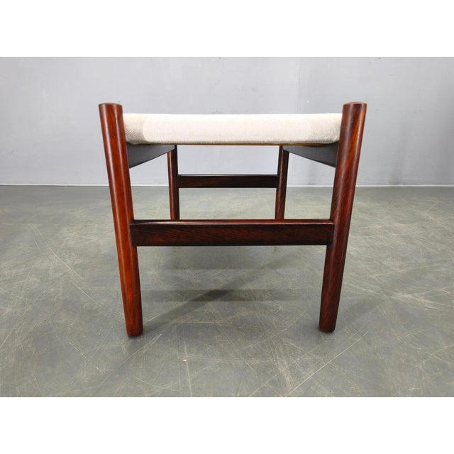 Danish Rosewood Ottoman from Spottrup, 1960s For Sale - Image 6 of 14
