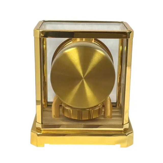 Mid-Century Modern Swiss Jaeger-Lecoultre Atmos Mantle Clock For Sale - Image 3 of 10