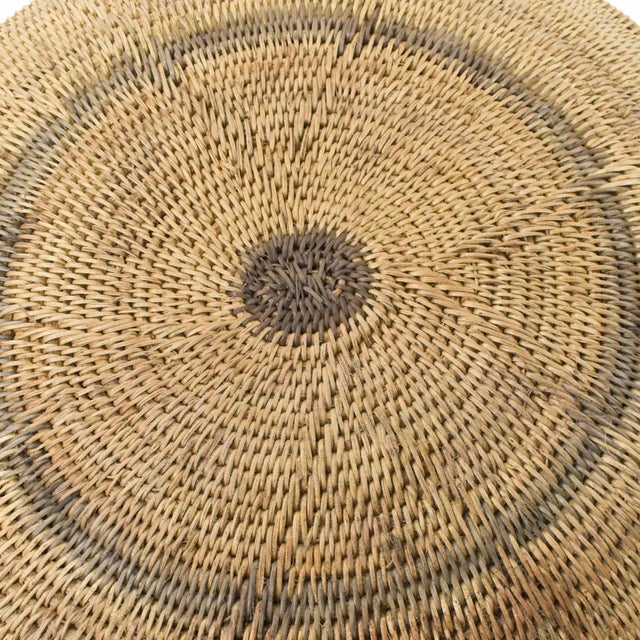 Early 20th Century Makenge Flat Wedding Basket 19.0 Inch Zambia For Sale In Denver - Image 6 of 6