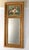 Early 20th Century Gilded Trumeau Beveled Mirror With Floral Oil Painting For Sale - Image 4 of 15