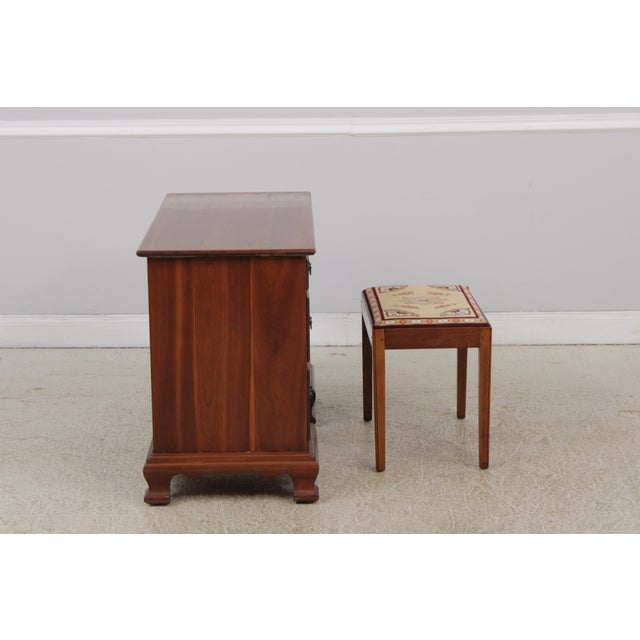 Age: Approx: 60 Years Old Details: Bracket Feet Dovetailed Drawer Construction High Quality Construction Chippendale Style...