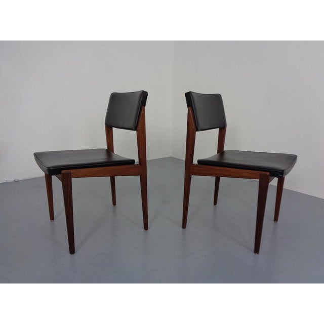 Thonet Set of Teak Dining Chairs Model 641P by Rudolf Glatzel for Thonet, 1960s For Sale - Image 4 of 16