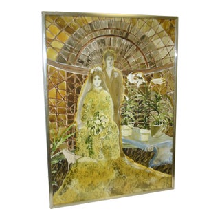 1980s John Bunker Painting Impressionist Artist Museum Director Well Known Artist , Framed For Sale