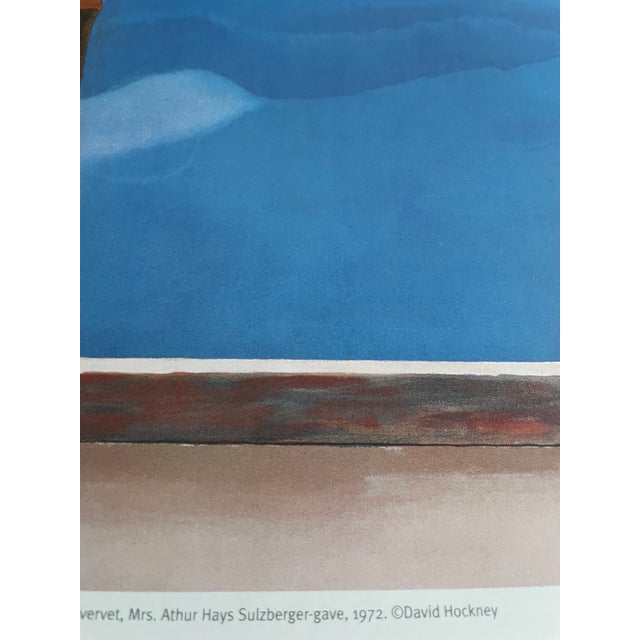 David Hockney (1937-2026), Mt. Fuji and Flowers (1972), the Metropolitan Museum of Art, New York, Copyright David Hockney, Printed in Denmark For Sale - Image 10 of 12