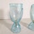 Glass 1970s Mid Century Modern Blue, Seguso Style Murano Glass Lamps - A Pair For Sale - Image 7 of 12