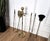 Hollywood Regency Vintage Italian Four-Piece Brass Fireplace Fire Tool Set with Stand, 1980s For Sale - Image 3 of 7