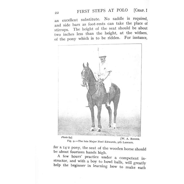 Paper "Modern Polo" 1929 Lieut. Colonel E. D. Miller, c.b.e., d.s.o For Sale - Image 7 of 12