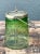 Vintage Green Glass and Metal Ice Bucket For Sale - Image 11 of 12