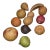 Vintage Stone Fruit Collection For Sale