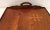Art Nouveau Marquetry Wood Tray This is an antique, Art Nouveau rectangular tray. With figured wood inlay, gallery edge...