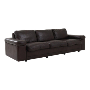 20th Century German Upholstered Leather Sofa