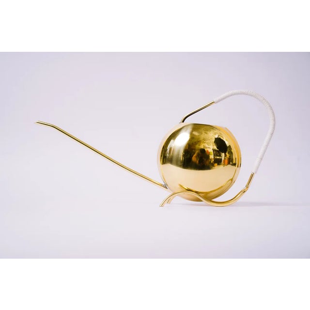 Gold Vintage Water Can in Brass, 1950s For Sale - Image 8 of 8