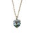 Minnesota Vintage Fritz Reu Sterling Silver Enamel Charm on New 18 Inch Gold Filled Necklace For Sale - Image 4 of 5