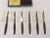 Mid Century Atkinson Brothers Celebrated Cutlery Milton Works Steak Knives Made in Sheffield, England - Set of 6 For Sale In Boston - Image 6 of 13