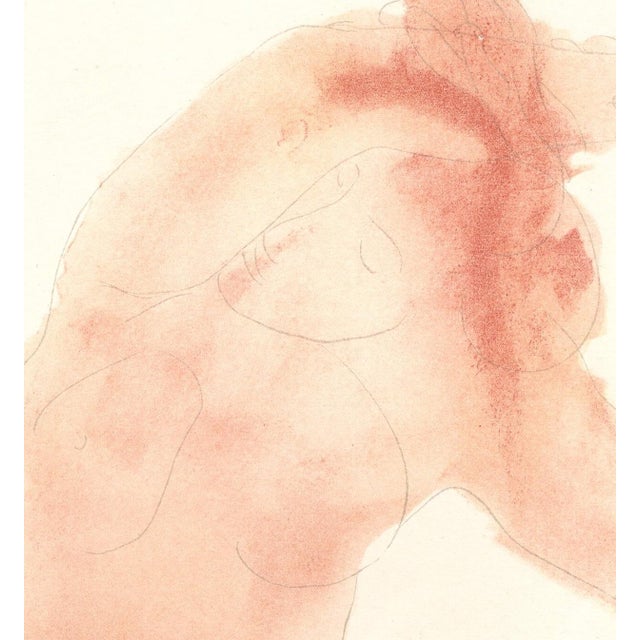 Rodin, She Was Suspended by Her Wrists from an Iron Hook, Nude, Original Lithograph, 1902 For Sale - Image 4 of 8