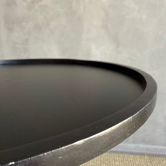 New Cannes Table - Tall - Dark Brass Finish For Sale In Los Angeles - Image 6 of 8