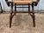English Early 20th Century Antique Windsor Style Bowl Back Rush Seat Armchair For Sale - Image 3 of 10