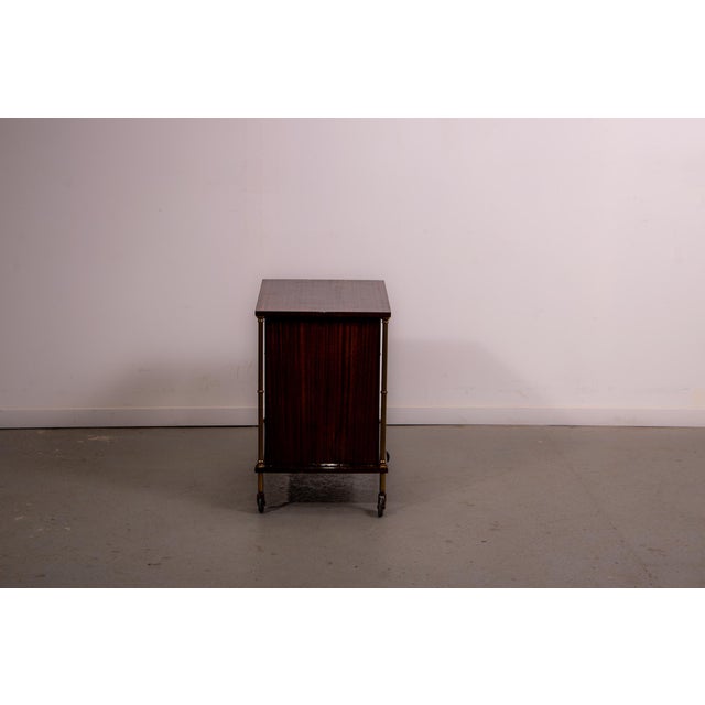 Mid-Century Modern French Bar Cabinet, 1970 For Sale - Image 10 of 13