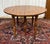 Louis Philippe Round Cherry Wood Table with 2 Extension Leaves, 1950s For Sale - Image 16 of 18