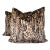 Brochier "Albali Velvet" in Perla 22" Pillows-a Pair For Sale